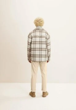 TOM TAILOR Denim Halflange Jas - Off White Beige Big Cosy Check 15 TOM TAILOR Denim Halflange Jas - Off White Beige Big Cosy Check -ZALANDO WINKEL c75abb9ede91472bba093a3bc6c6f476