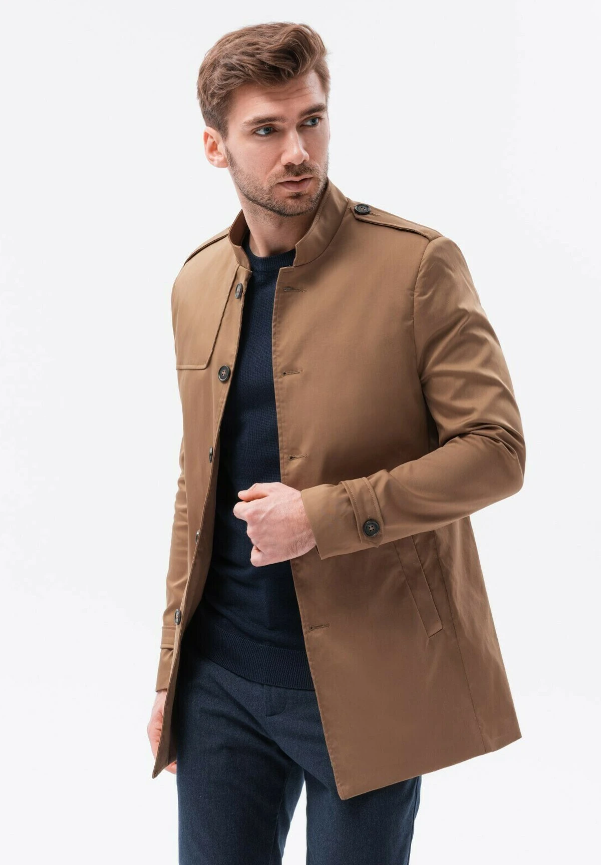 Trenchcoat - Beige 7 Trenchcoat - Beige - Afbeelding 5
