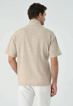 Side Tie - Overhemd - Light Beige -ZALANDO WINKEL c83c068d67094f89966da3f01d5cd6a8