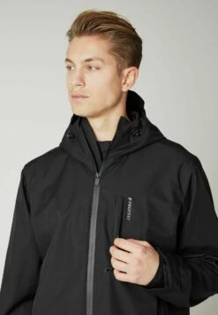 Protest Halflange Jas - True Black -ZALANDO WINKEL c86087e2030b4c5d9c325eefd0f64a60