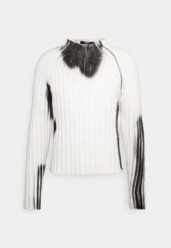 Jaded London Dyed Asymmetric Zip - Trui - White -ZALANDO WINKEL c8b8751e3e2c4e0e8607d39dcf2b7e8d