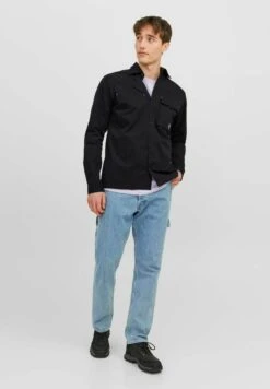Jack & Jones Einfarbiges - Overhemd - Black 11 Jack & Jones Einfarbiges - Overhemd - Black -ZALANDO WINKEL c9287915fcd441cf8701874136668825