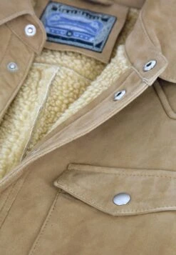 Dreimaster Altiplano - Leren Jas - Stein -ZALANDO WINKEL c9bd92fe842c4c34ab5db089f9a2b3c8