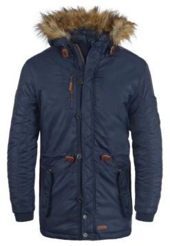 Blend Bheugen - Parka - Navy -ZALANDO WINKEL ca265a85ea4a4fd08411f173f9a90c25