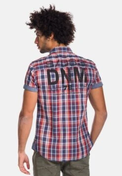 Koroshi Short Sleeve Wash Effect- Overhemd - Granate Maroon -ZALANDO WINKEL ca59ef79d8174bb2be00c8e0928fab16