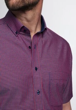 Eterna Modern Fit- Overhemd - Rot/Blau -ZALANDO WINKEL ca6094a0f7404df398ece81ce2a8564e