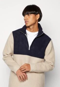 Anerkjendt Klaus- Trui - Dark Navy -ZALANDO WINKEL cabc0d9d167b4035bc8c5361a75bfbaf