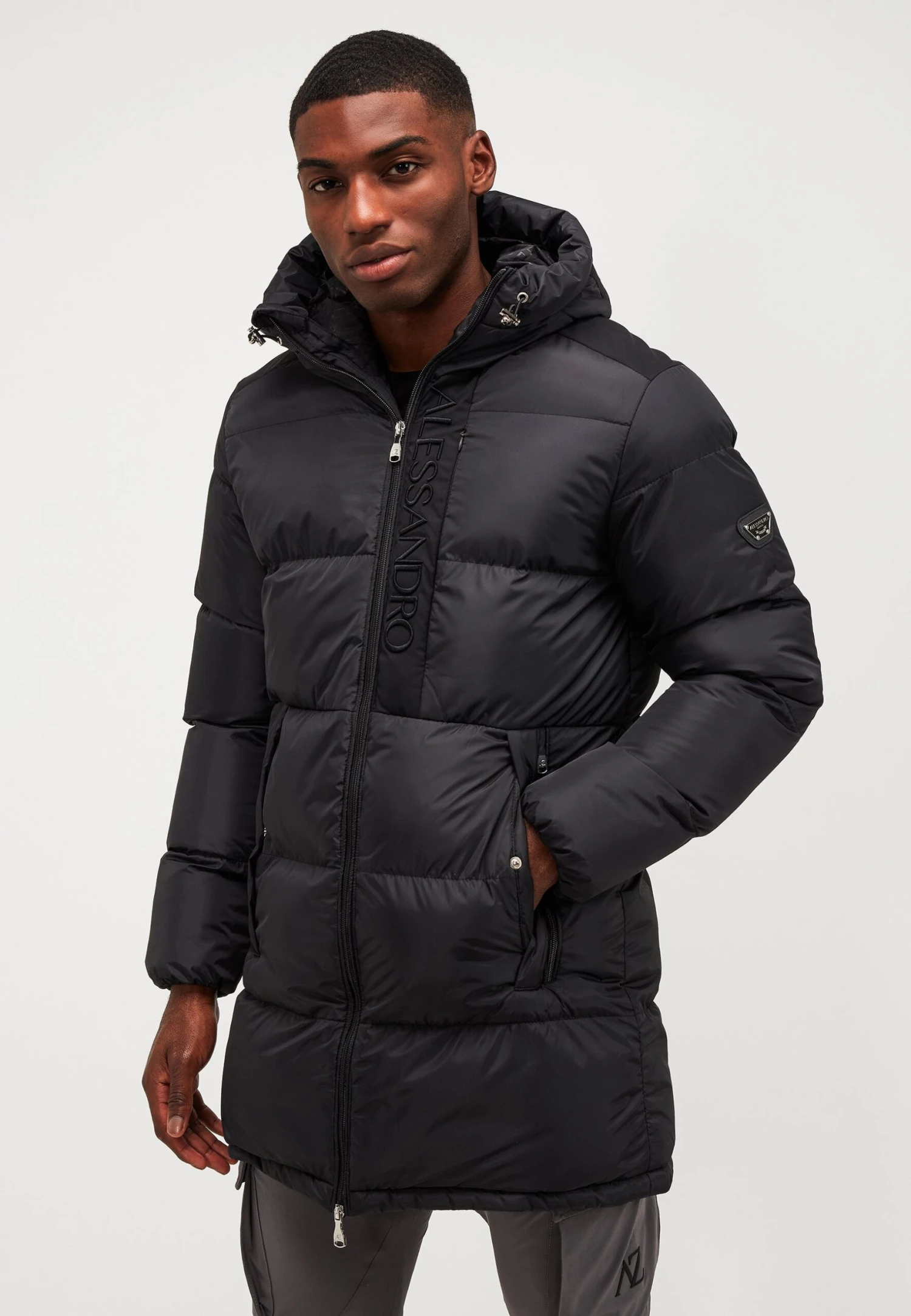 Torno Longline Puffer Jacket - Winterjas - Jet Black 6 Torno Longline Puffer Jacket - Winterjas - Jet Black - Afbeelding 4