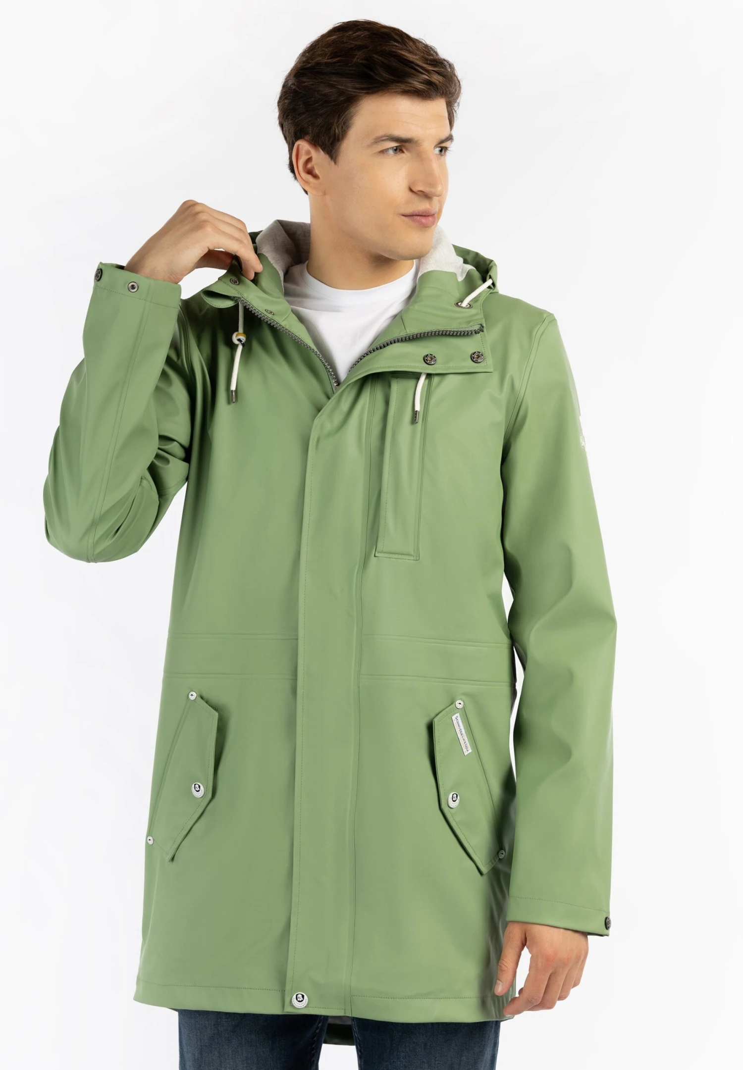 Schmuddelwedda Bridgeport - Parka - Jadegrün 3 Schmuddelwedda Bridgeport - Parka - Jadegrün