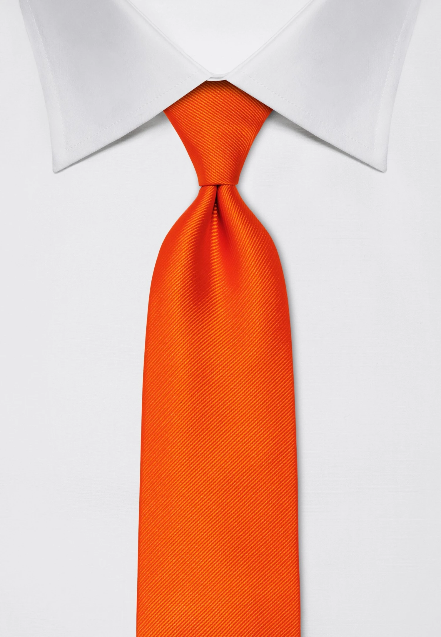 Gestreift - Stropdas - Orange 4 Gestreift - Stropdas - Orange - Afbeelding 2