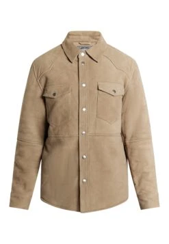 Dreimaster Altiplano - Leren Jas - Stein -ZALANDO WINKEL cc7f5d12ac9249b6bda4615f16fafdcf