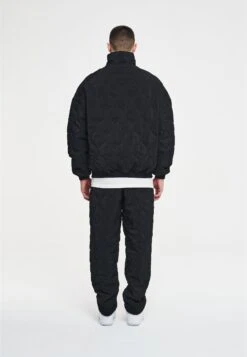 Pegador Dowry Quilted Wide Pants Unisex - Broek - Black -ZALANDO WINKEL cc863c5ba624448da8580a44c26f13ce