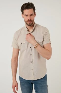Overhemd - Stone Colored 12 Overhemd - Stone Colored -ZALANDO WINKEL ccd6ed410c584773934dd2258b3c9a59