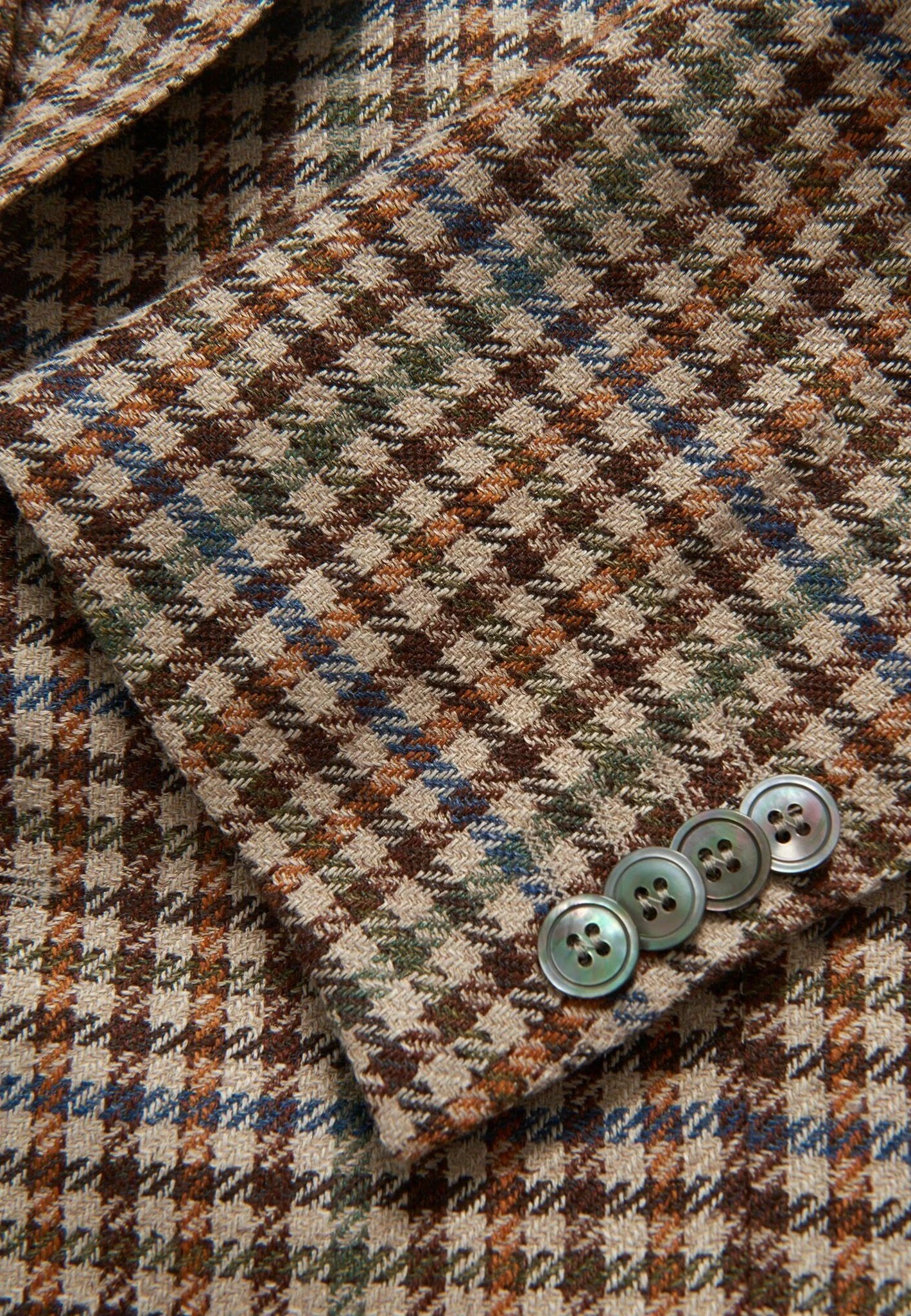 Oscar Jacobson Ferry Soft- Blazer - Brown Plaice 7 Oscar Jacobson Ferry Soft- Blazer - Brown Plaice - Afbeelding 5