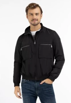 Dreimaster Recyceltes Material Bridgeport - Windjack - Schwarz