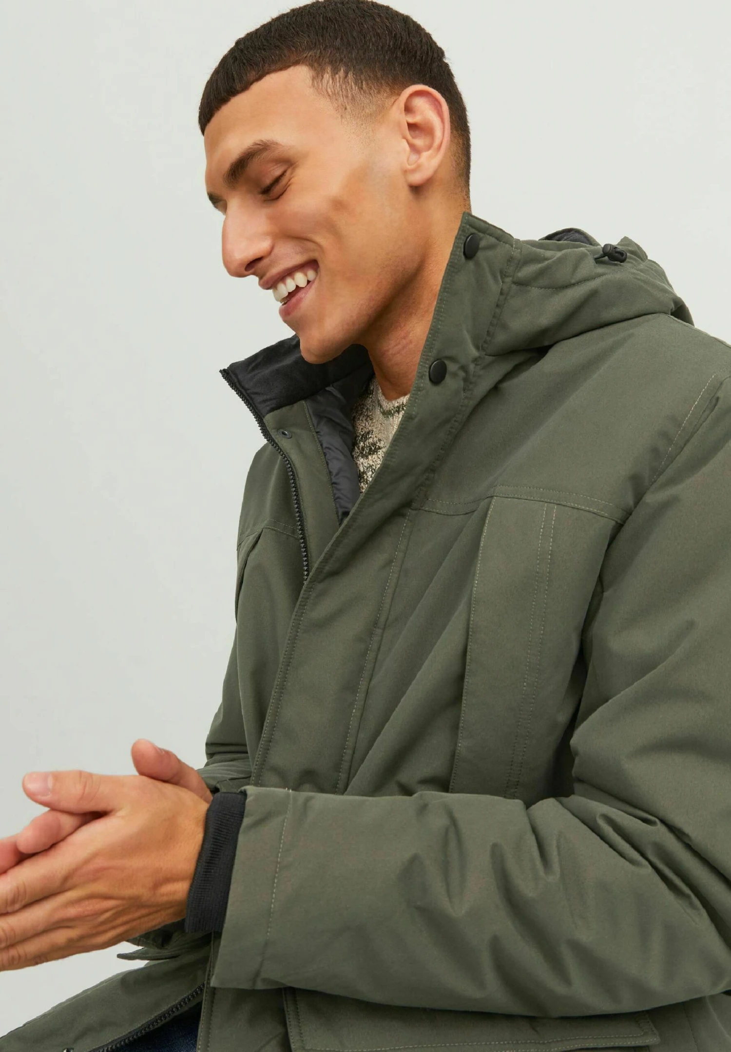 Jack & Jones Gefütterte - Winterjas - Forest Night 8 Jack & Jones Gefütterte - Winterjas - Forest Night - Afbeelding 6