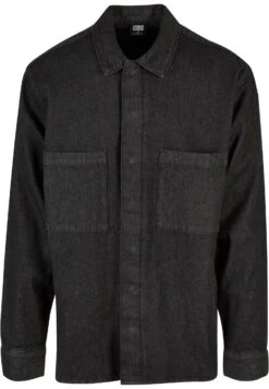 URBAN CLASSICS Pocket - Overhemd - Realblack Washed -ZALANDO WINKEL cef8821e1b814c93b4be0d48a884d759