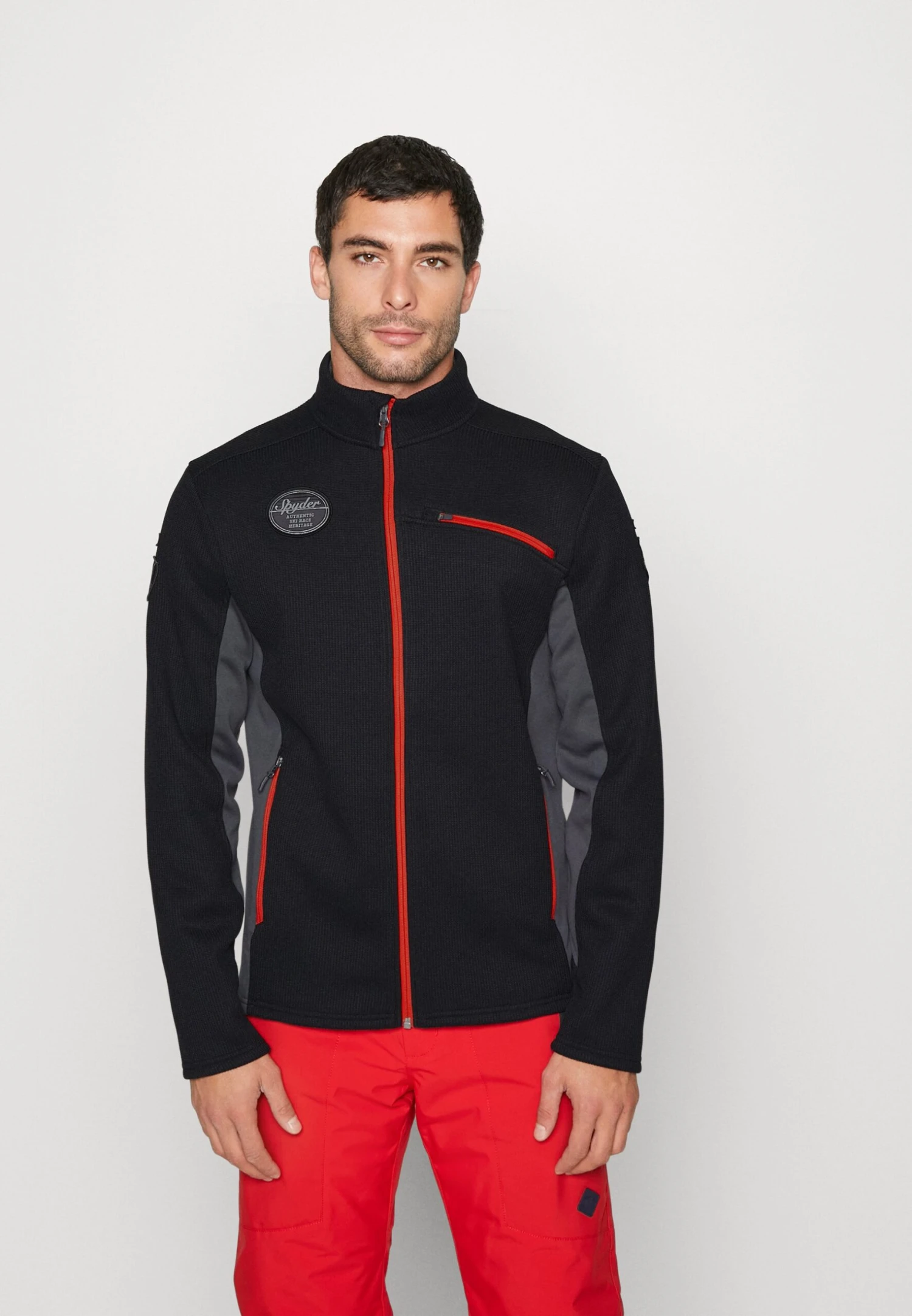 Spyder Bandit Wengen Full Zip - Fleecejas - Black