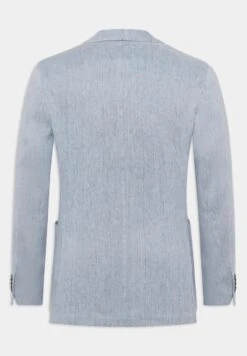 Oscar Jacobson Farris Patch Soft - Blazer - Blue Chambray -ZALANDO WINKEL d151321cc51f4d14a5891d69a11cee83