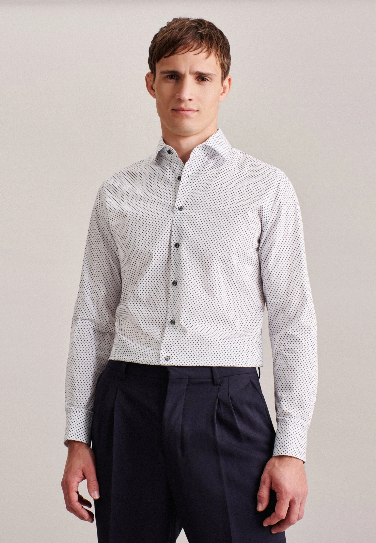 Seidensticker Business Shaped - Overhemd - Grey 3 Seidensticker Business Shaped - Overhemd - Grey