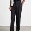Pleated Classic Trousers - Pantalon - Black 1 Pleated Classic Trousers - Pantalon - Black -ZALANDO WINKEL d20cfa736d344364bac9370479d79d70