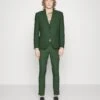 The Fashion Suit Notch Patch Pockets - Kostuum - Green