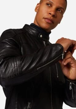 Josh - Leren Jas - Schwarz -ZALANDO WINKEL d30ad8c360d947d4abac3541fe9c6636