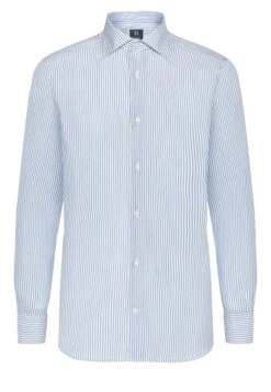 Ultimate Non Iron Slim Fit Striped - Zakelijk Overhemd - Light Blu -ZALANDO WINKEL d363b065a17246b1beeddfaf245d8fc6