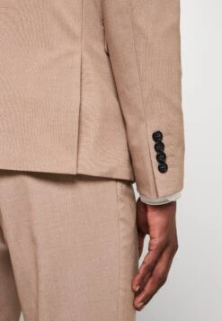 Lindbergh Plain Mens Suit - Kostuum - Beige Mel -ZALANDO WINKEL d3bfe9fe09124d0190c5d872050aa5b7