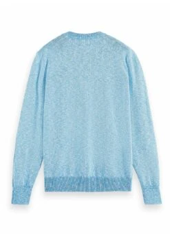 Scotch & Soda Crewneck- Trui - Sky Blue Melange -ZALANDO WINKEL d580b47249be47ae8232cef1ac719da5