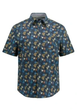 JP1880 Halbarm Allover Print Buttondown-KragenModern Fit - Overhemd - Navy Blau -ZALANDO WINKEL d5b2368f8dae42a3868f1f5e31f63e24