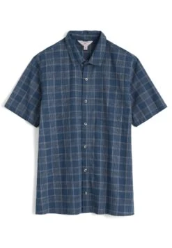 Heron Short Sleeve - Overhemd - Lifton Dark Night -ZALANDO WINKEL d5d2676791224505b30a190594358ab7