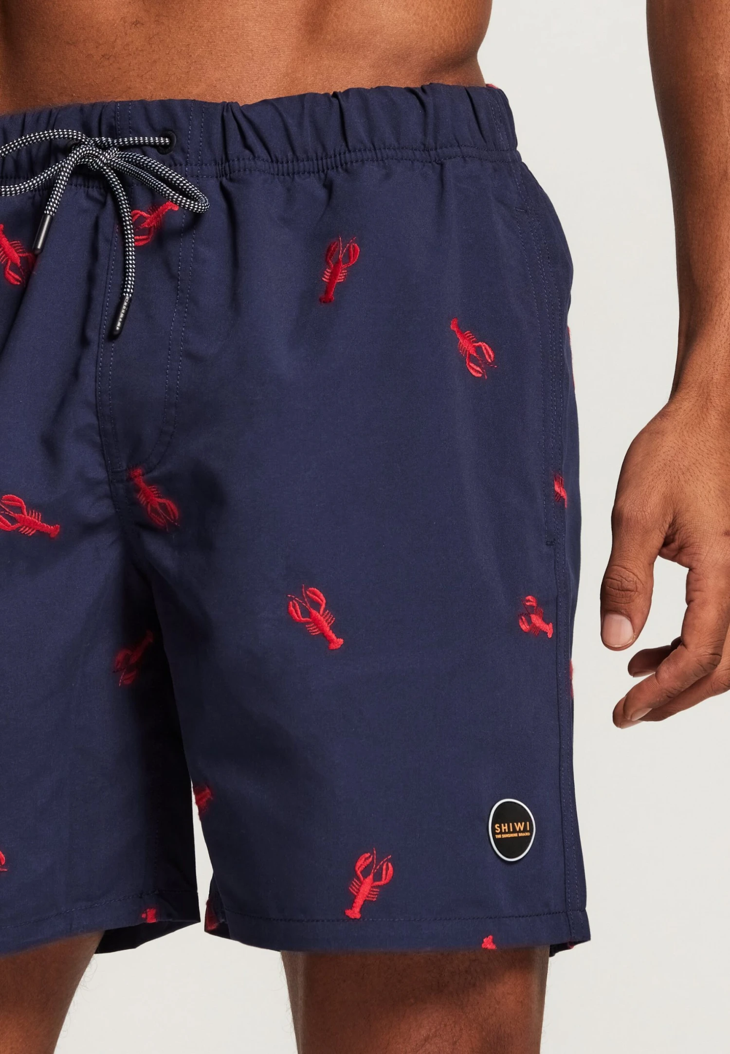 Shiwi Lobster Embroidery - Zwemshorts - Dark Navy 6 Shiwi Lobster Embroidery - Zwemshorts - Dark Navy - Afbeelding 4