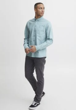 Blend Bh Bugley Garment Dyed Oxford - Overhemd - Dusty Blue -ZALANDO WINKEL d8b70a7d391c4c39a100662c518b01f8