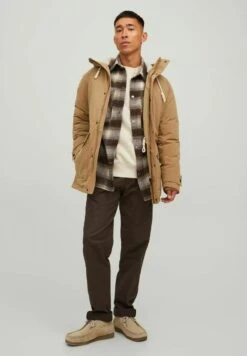 Jack & Jones Jjemash Teddy - Winterjas - Elmwood -ZALANDO WINKEL d93d69de013a488fba2eff06e941f868