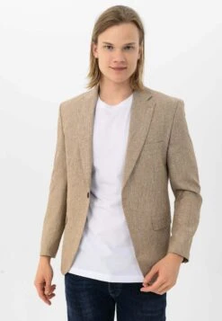 Slim Fit- Blazer - Stone -ZALANDO WINKEL d941b348697446e5b88baec63dc59c5c