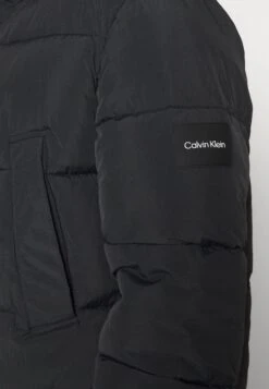Calvin Klein Crinkle Longlength - Winterjas - Black -ZALANDO WINKEL d9f8b50c25624e0b90d90ba5f4f2be95