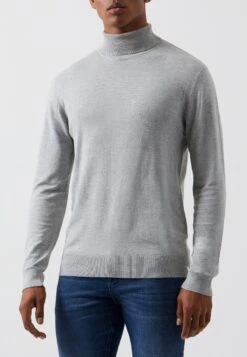 French Connection Roll Neck - Trui - Lgt Grey Mel -ZALANDO WINKEL db8ef1bac4714956a2d14388398dc6ec