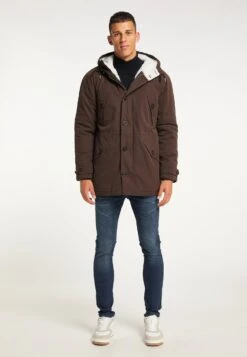 Mo Mimo - Winterjas - Dunkelbraun -ZALANDO WINKEL dc24faa27bda4164a1de8a6d861b10a5
