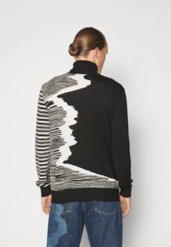 Missoni Roll Neck - Trui - Black/White -ZALANDO WINKEL dc2a53f626d64c98aa835df1c46727fa