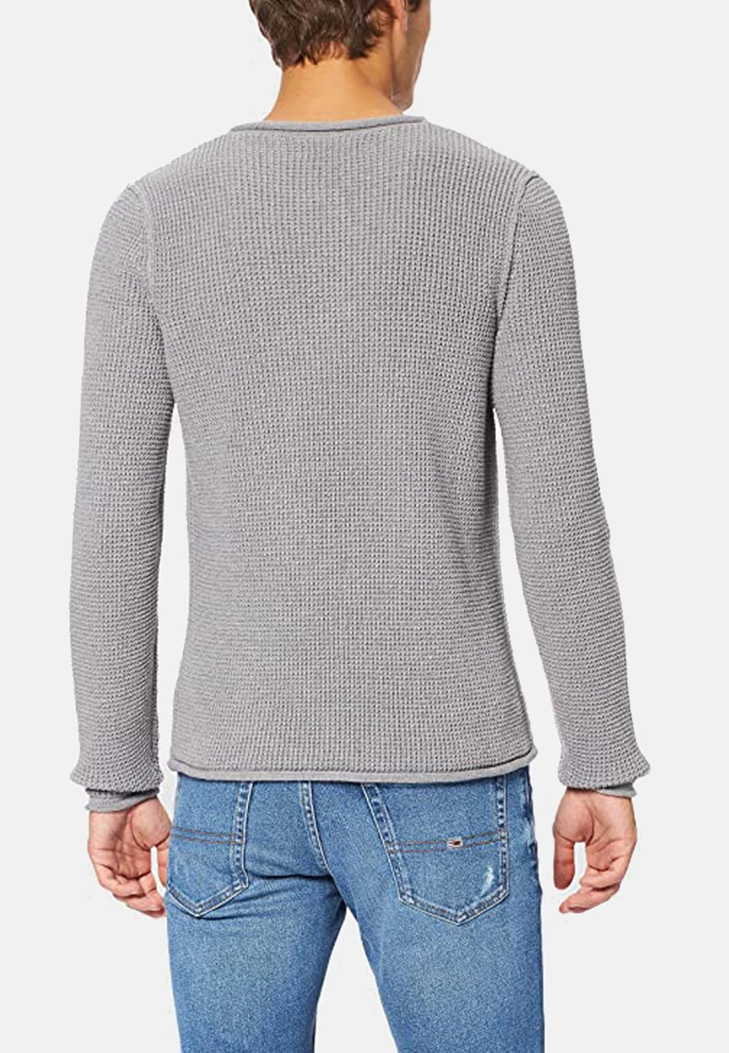 Replay Trui - Grey Med Melange 4 Replay Trui - Grey Med Melange - Afbeelding 2