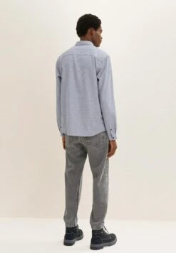 TOM TAILOR Denim Mit Struktur - Overhemd - Light Beige Black Structure 11 TOM TAILOR Denim Mit Struktur - Overhemd - Light Beige Black Structure -ZALANDO WINKEL dc7e688f0ab64c9c87fc456aa8483b55