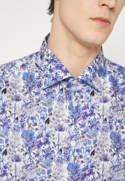 ETON Slim Fit Signature Twill - Overhemd - Mid Blue -ZALANDO WINKEL dd008c40055b4a86aab3eb34df7534dc