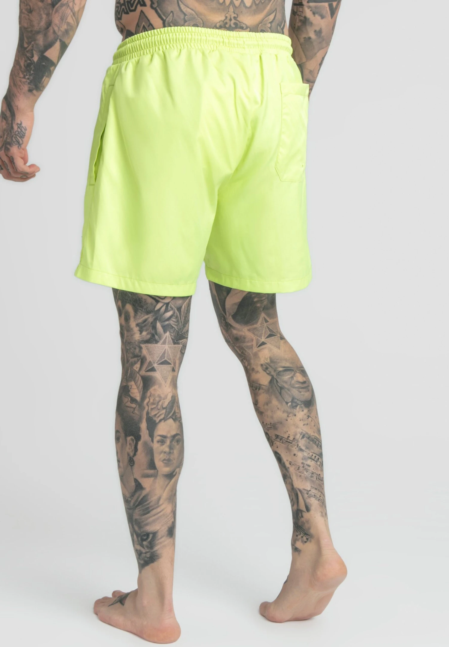 SikSilk Fluro- Zwemshorts - Fluro Yellow 6 SikSilk Fluro- Zwemshorts - Fluro Yellow - Afbeelding 4