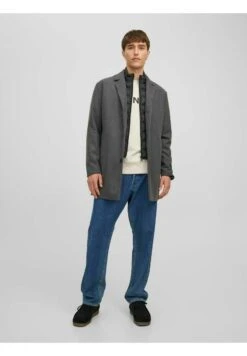 JACK&JONES Premium Jjtommy Insert Coat - Mantel - Grey Melange -ZALANDO WINKEL dd9e299d63534c7eb91109bfdd4d2809