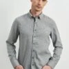Slim Fit - Overhemd - Light Grey