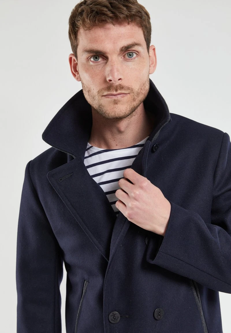 Armor-Lux Fort Cigogne - Mantel - Navire / Aluminium 5 Armor-Lux Fort Cigogne - Mantel - Navire / Aluminium - Afbeelding 3