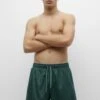 PULL & BEAR Basic With Elastic Waistband - Zwemshorts - Green -ZALANDO WINKEL de780bd2f0c94917bfbd4fd883d255f2