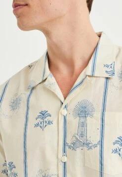 WE FASHION Boxy Fit Met Dessin - Overhemd - White -ZALANDO WINKEL de958b92a7724e25ab69a725af583c38