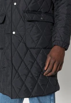 YOURTURN Coat Unisex - Halflange Jas - Black -ZALANDO WINKEL deb1b7acd77f4fca98e071b246799471